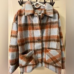 Warm and Cozy Flannel Pattern Cyrus Jacket